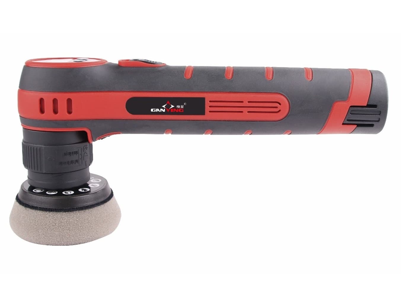 GX5901 Gen3 Cordless polisher with dual mode (Rotary & DA) and LCD display,Quick-Change working head