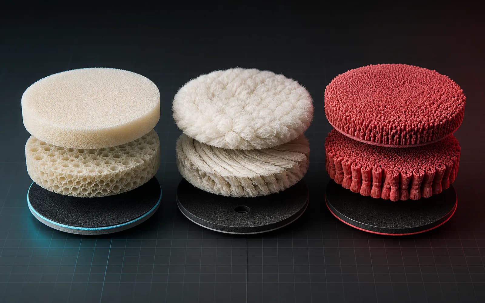Foam, Wool or Microfiber? A Polishing Pad Selection Guide