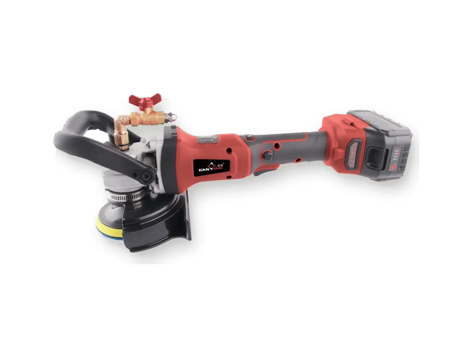 GANXING GX5966WP Cordless Wet Polisher with Brushless Motor, Variable Speed, and Flexible Splash Guard main product view