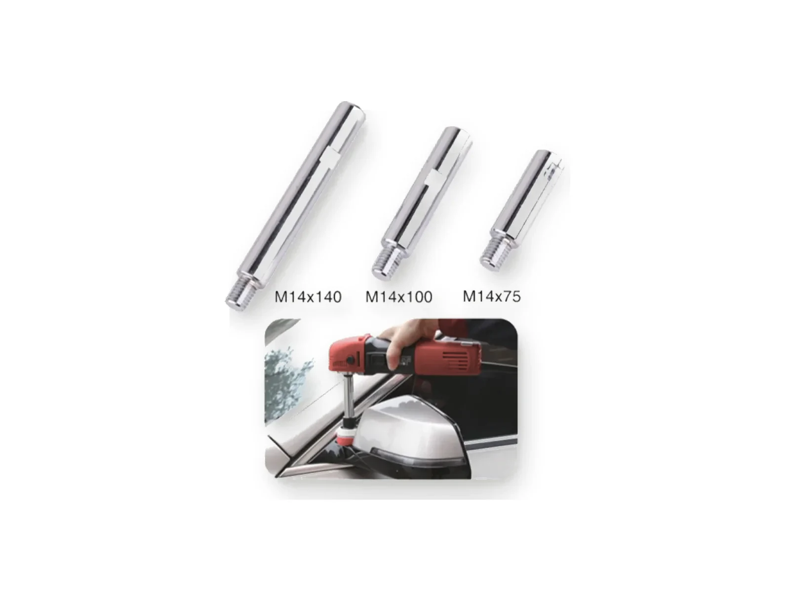GANXING Extension Shaft extension shaft polishing accessory main