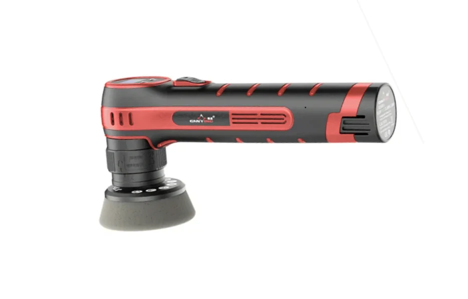 GANXING GX5901 Gen3 Cordless polisher with rotary and dual-action modes, LCD display, and a quick-change working head main product view