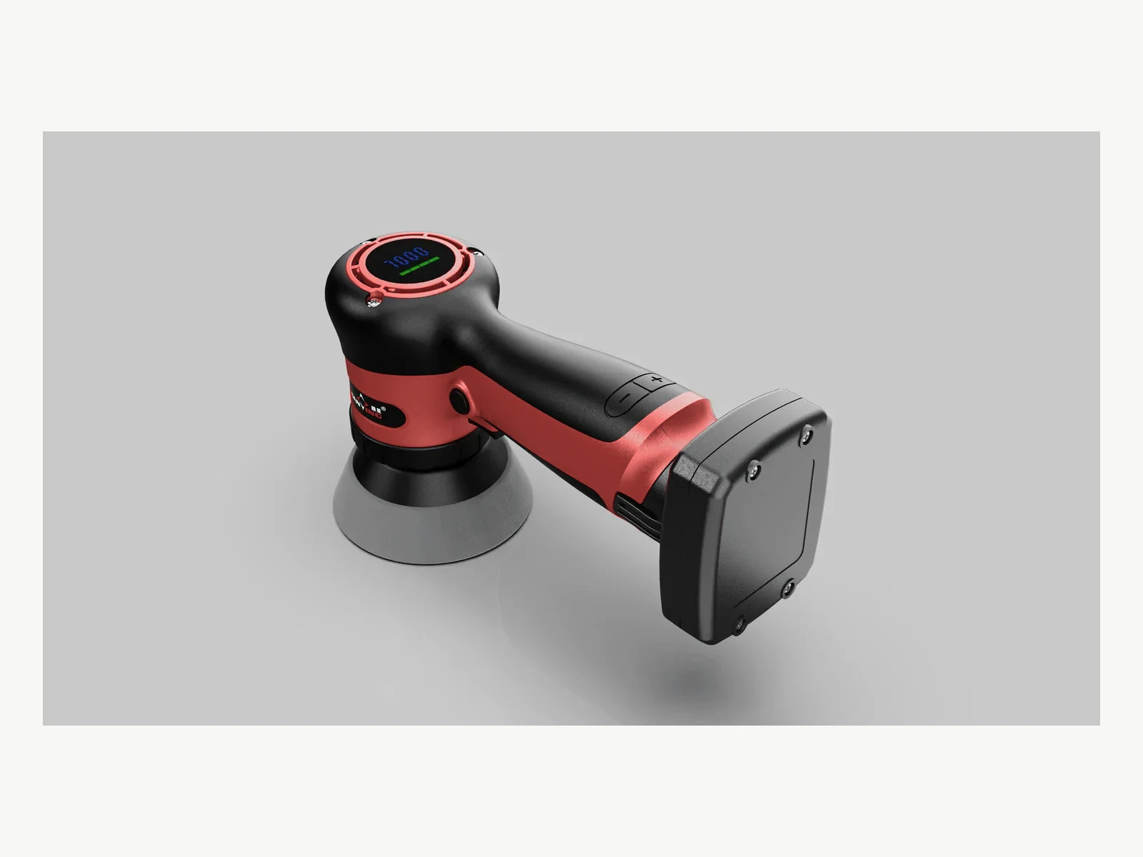 GANXING GX5906DA Compact cordless random orbital polisher with digital speed display orbital polisher
