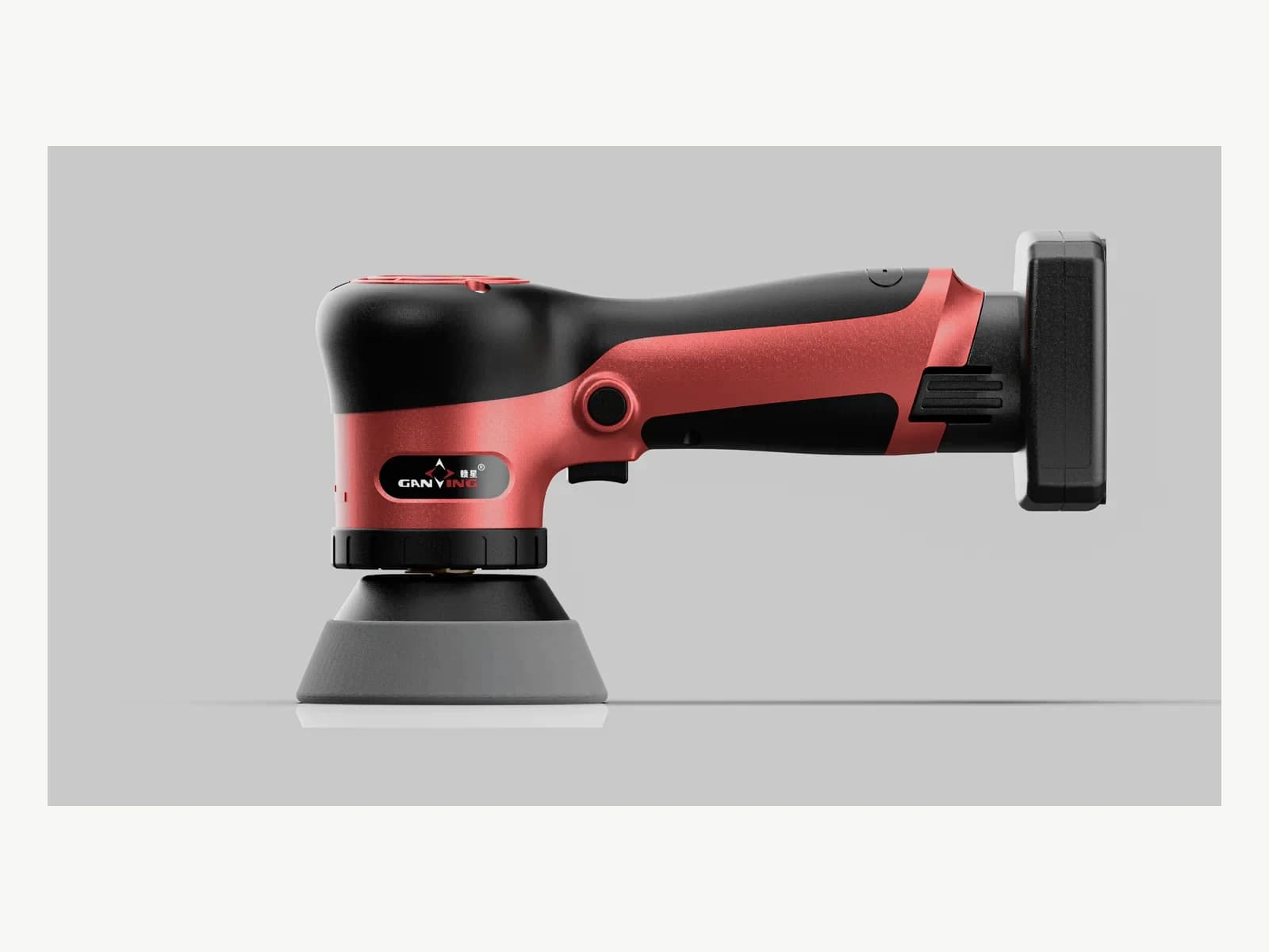 GANXING GX5906DA Compact cordless random orbital polisher with digital speed display orbital polisher