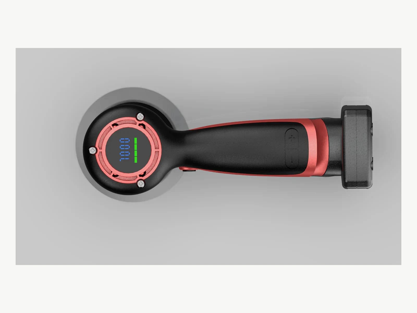 GANXING GX5906DA Compact cordless random orbital polisher with digital speed display orbital polisher