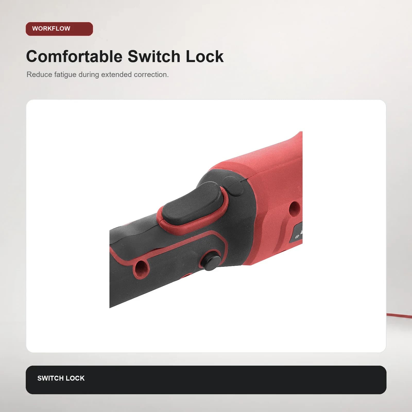 GANXING GX5966GA Cordless eccentric polisher with forced rotation product view 5