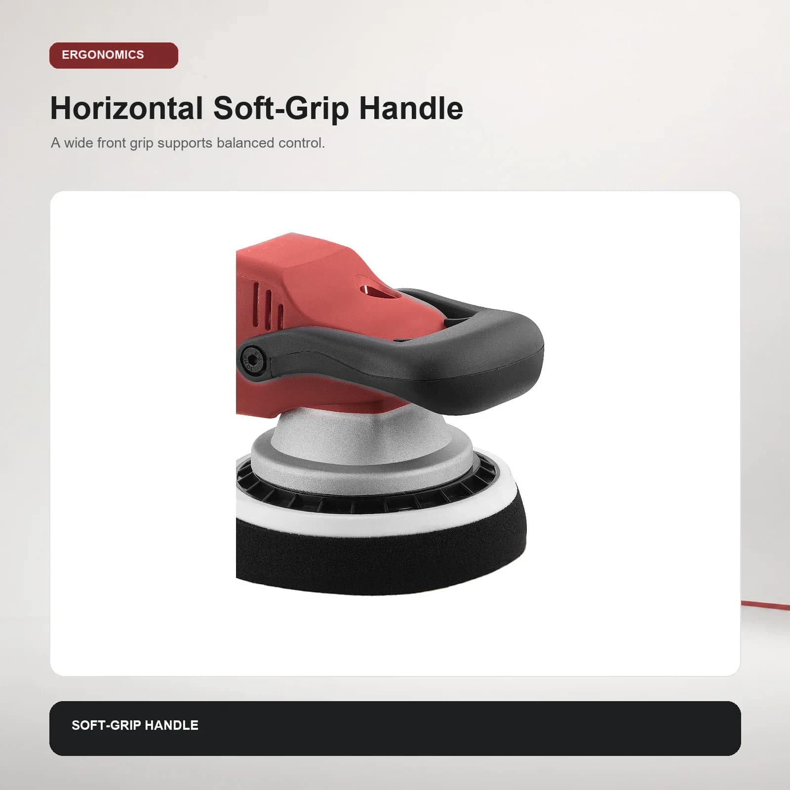 GANXING GX5151 Gear Driven Dual Action Polisher product view 3