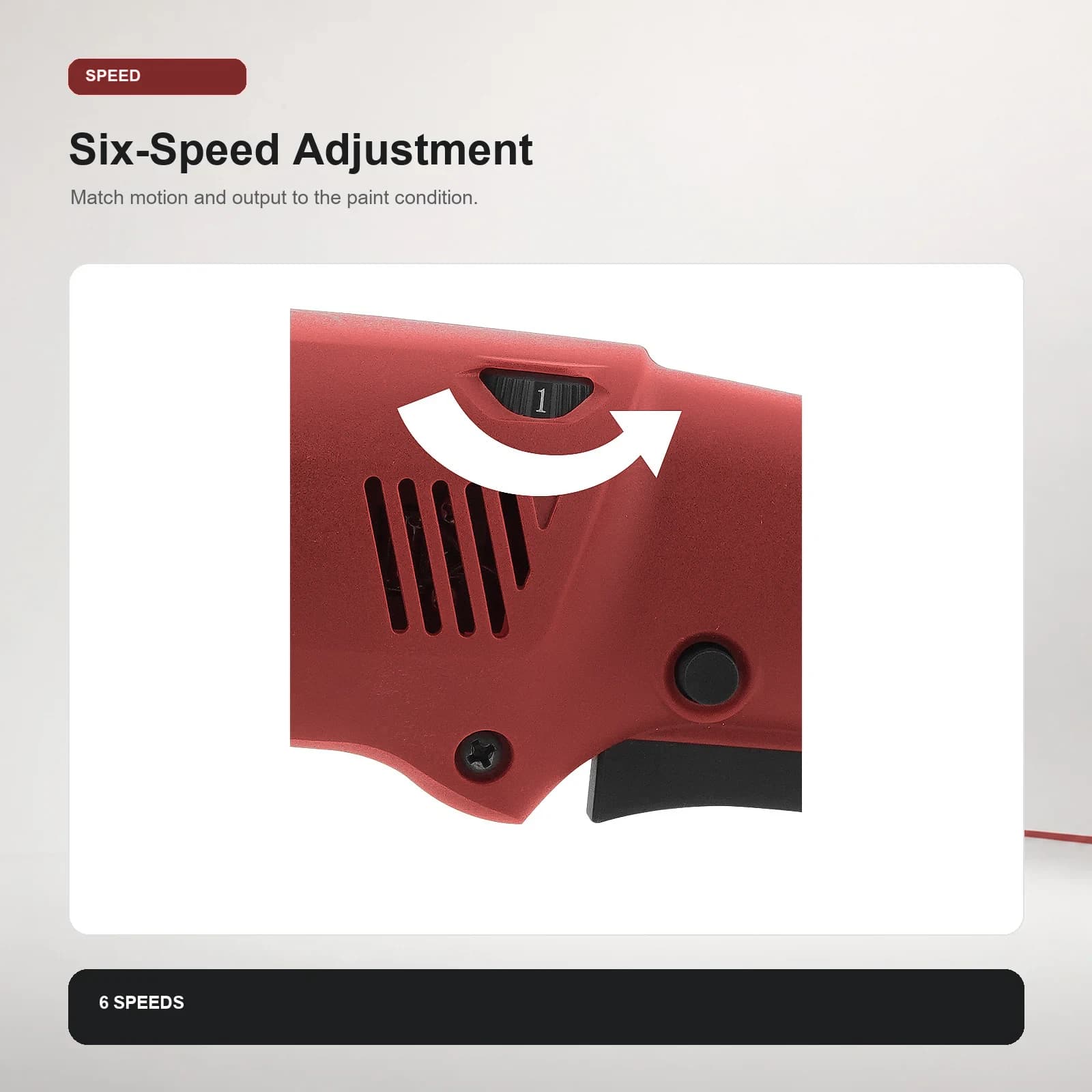 GANXING GX5151 Gear Driven Dual Action Polisher product view 6