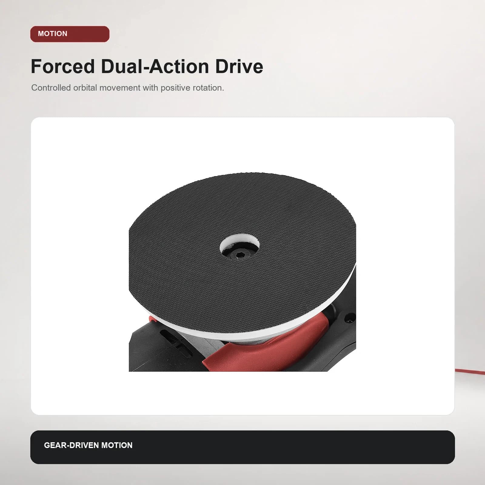 GANXING GX5151 Gear Driven Dual Action Polisher product view 7