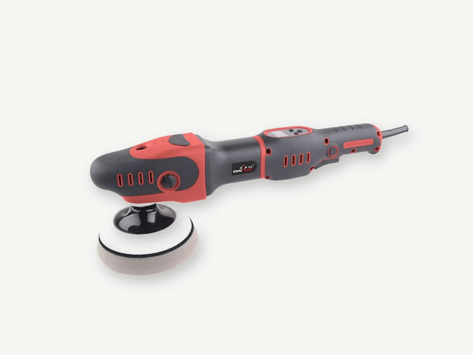 GANXING GX5809 Rotary Polisher with Brushless Motor, Auto-Restart Protection, Six-Speed Push-Button Control, LED Speed Display, Intelligent Constant-Speed Control, and 14 Nm Torque main product view