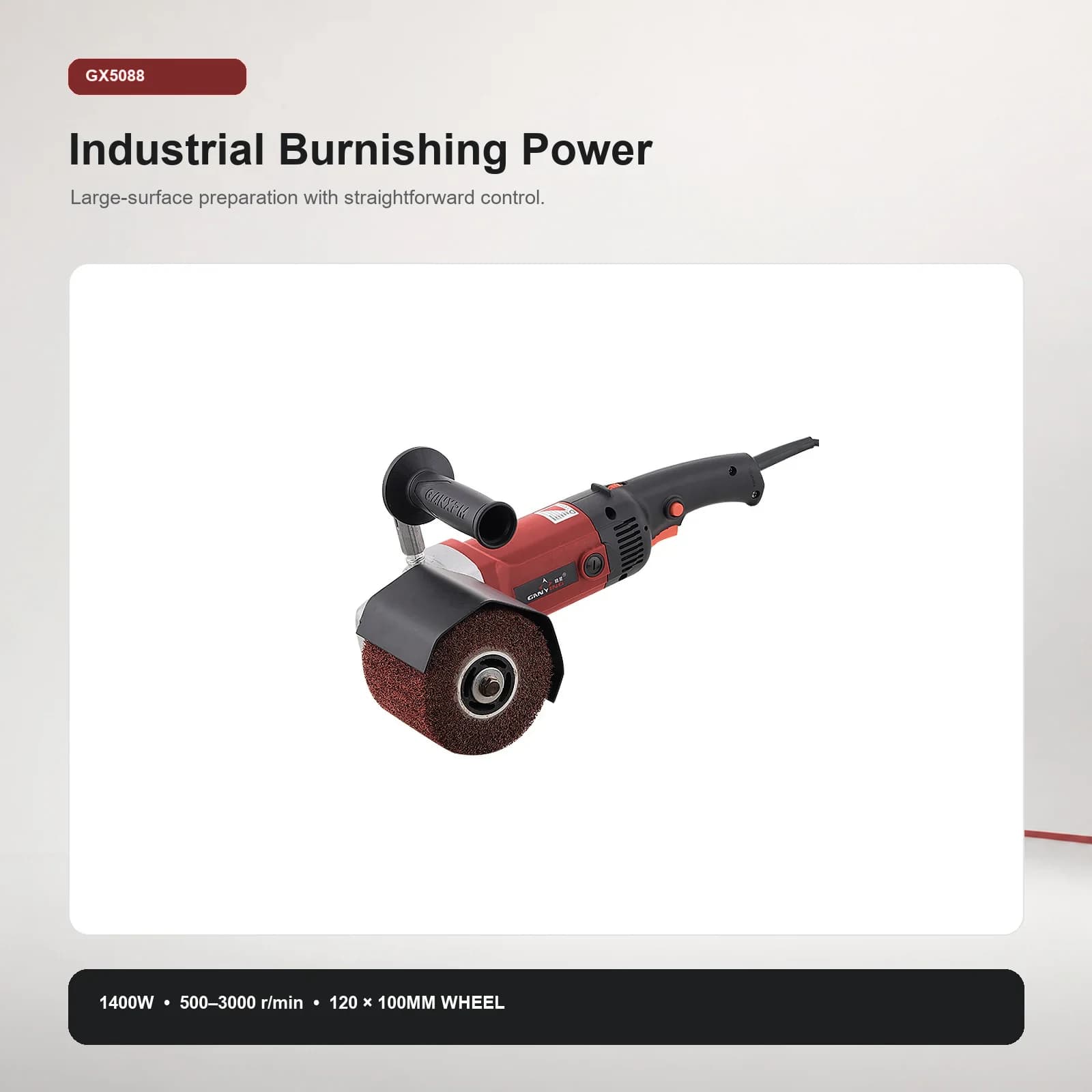 GANXING GX5088 Burnishing Polishing Machine product view 2