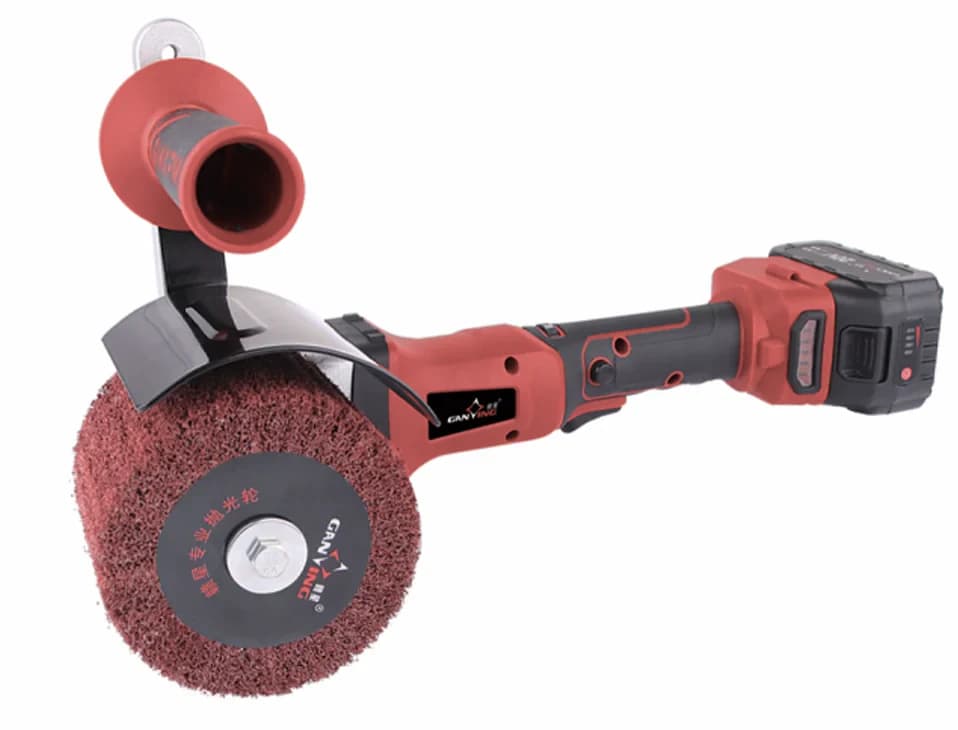 GANXING GX5966BP Cordless Burnishing Machine with Three Dust Covers, Powerful Brushless Motor, Convenient Cordless Design, Six-Speed Adjustment, and Wide Application Range main product view