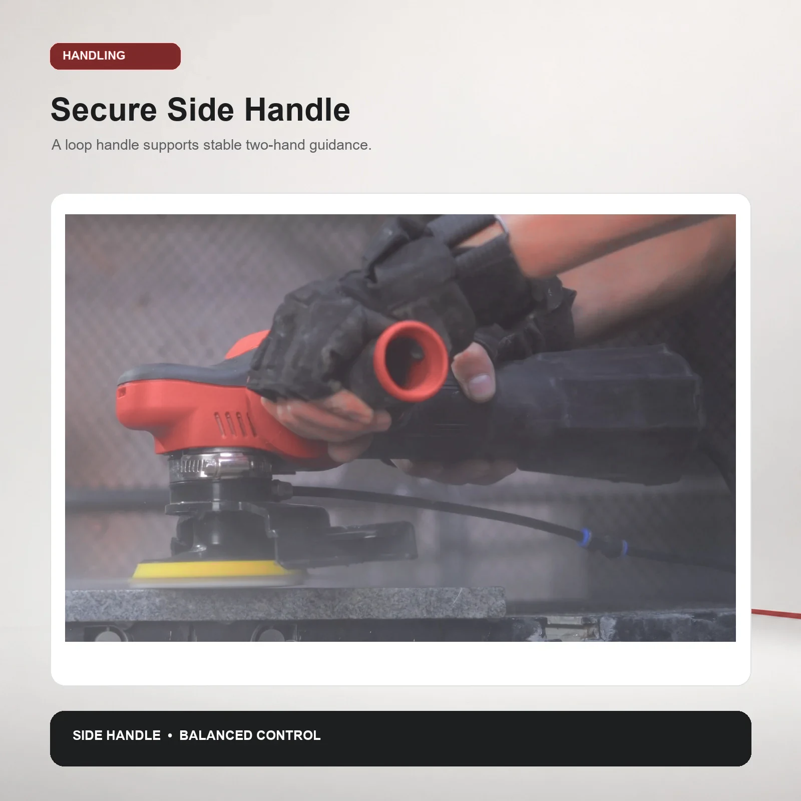 GANXING GX5810WP Wet Polisher with Brushless Motor and Flexible Splash Guard product view 4