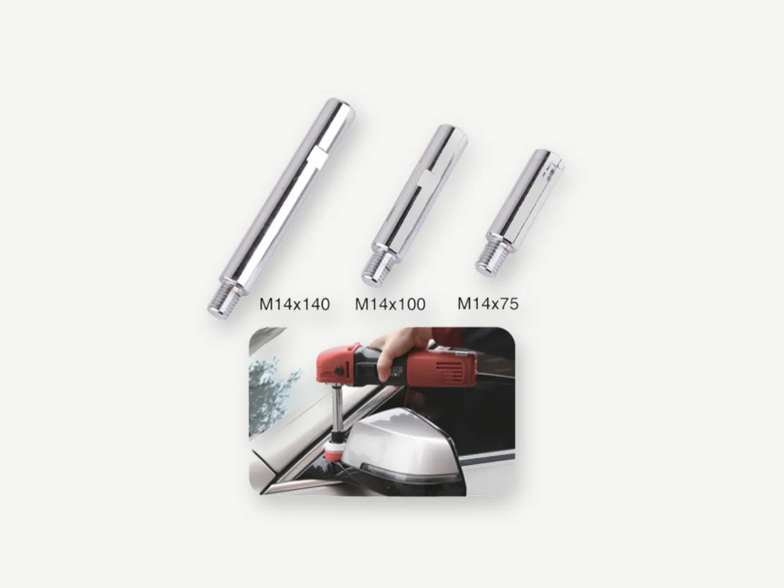 GANXING Extension Shaft extension shaft polisher accessory main product view