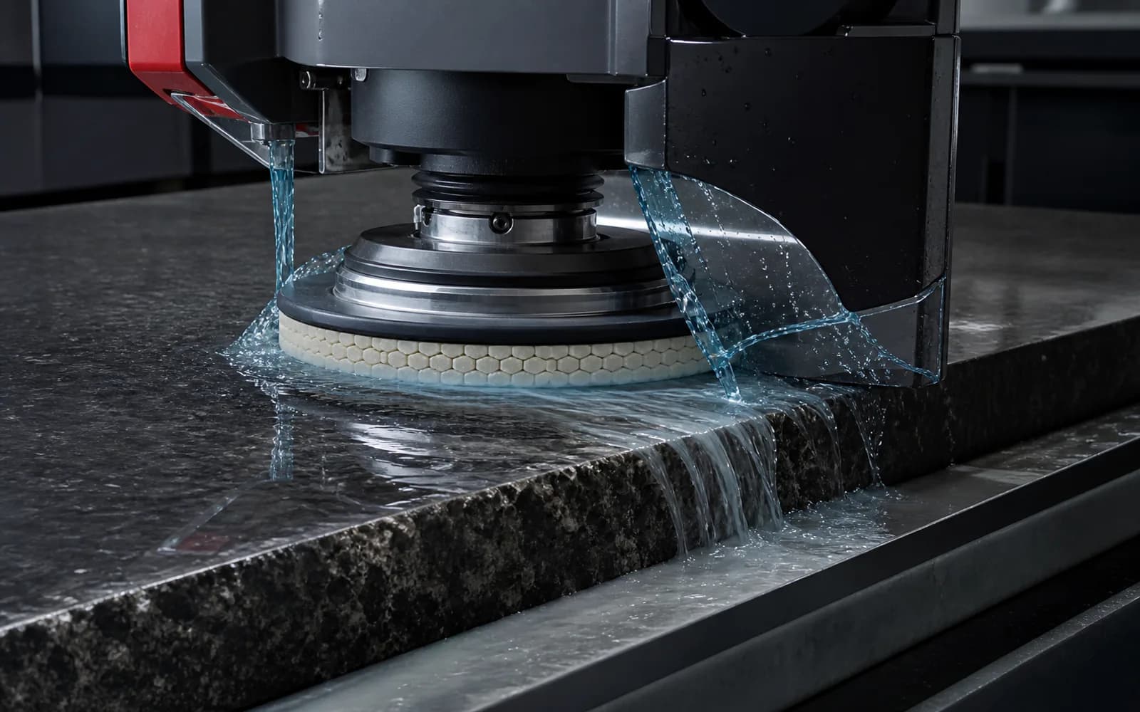 Wet Stone Polishing